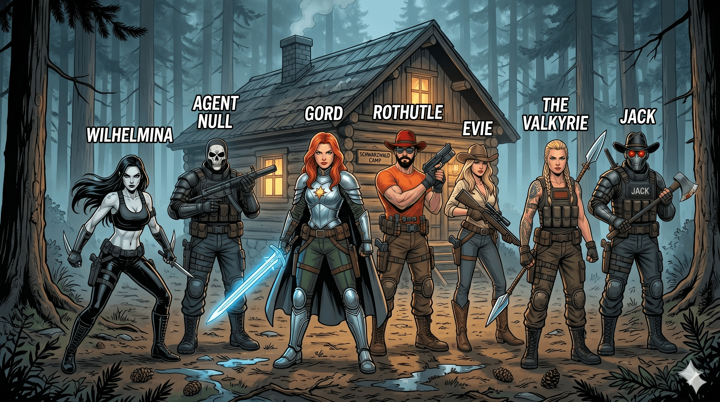 Black Forest Commandos: Asgard Mission DIY v1.5.2